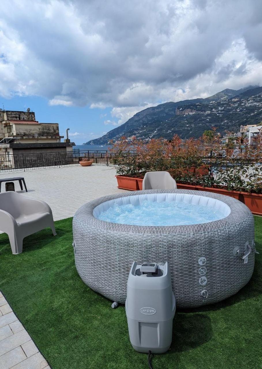 Piccolo Appartamento Con Grande Terrazzo Panoramico Maiori Exterior foto
